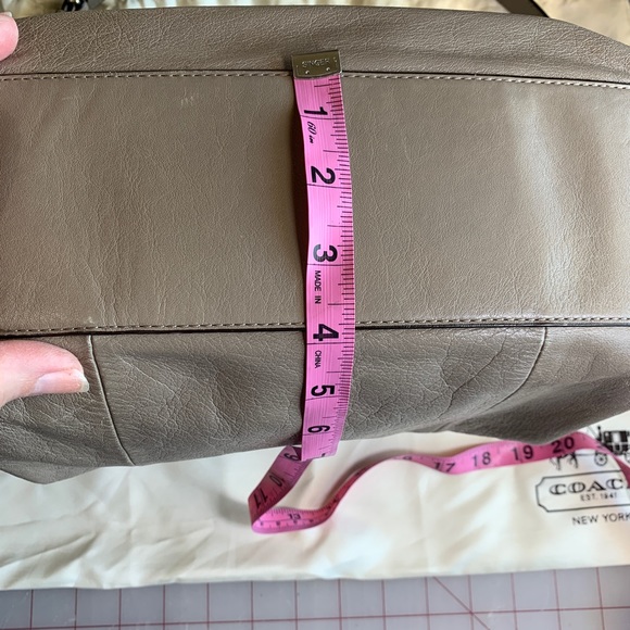 Coach Kristin Soft Leather Domed Satchel - Picture 11 of 14